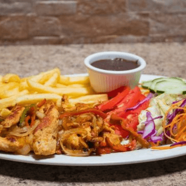 Fajitas de pollo A la Plancha