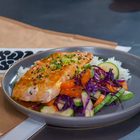 Filete de Salmon a la Plancha