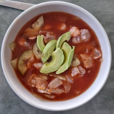 Aguachile de Camarón Crudo