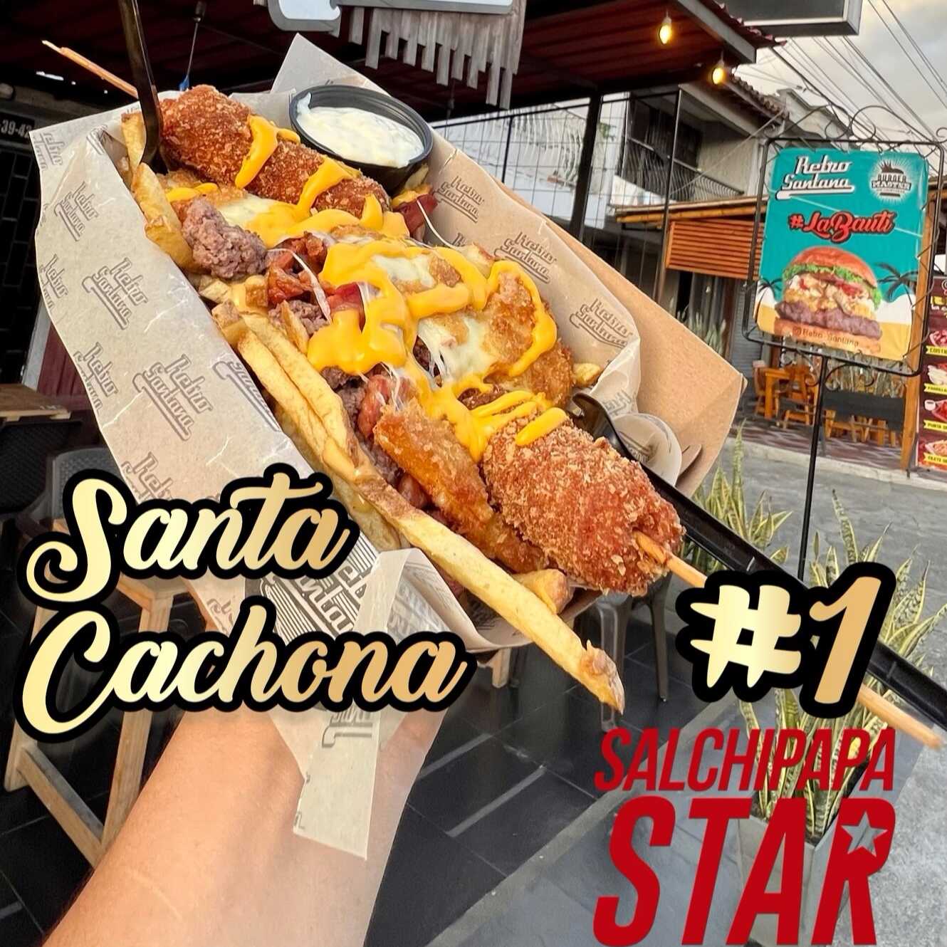 Combo Santa Cachona + Bebida 1,5lt