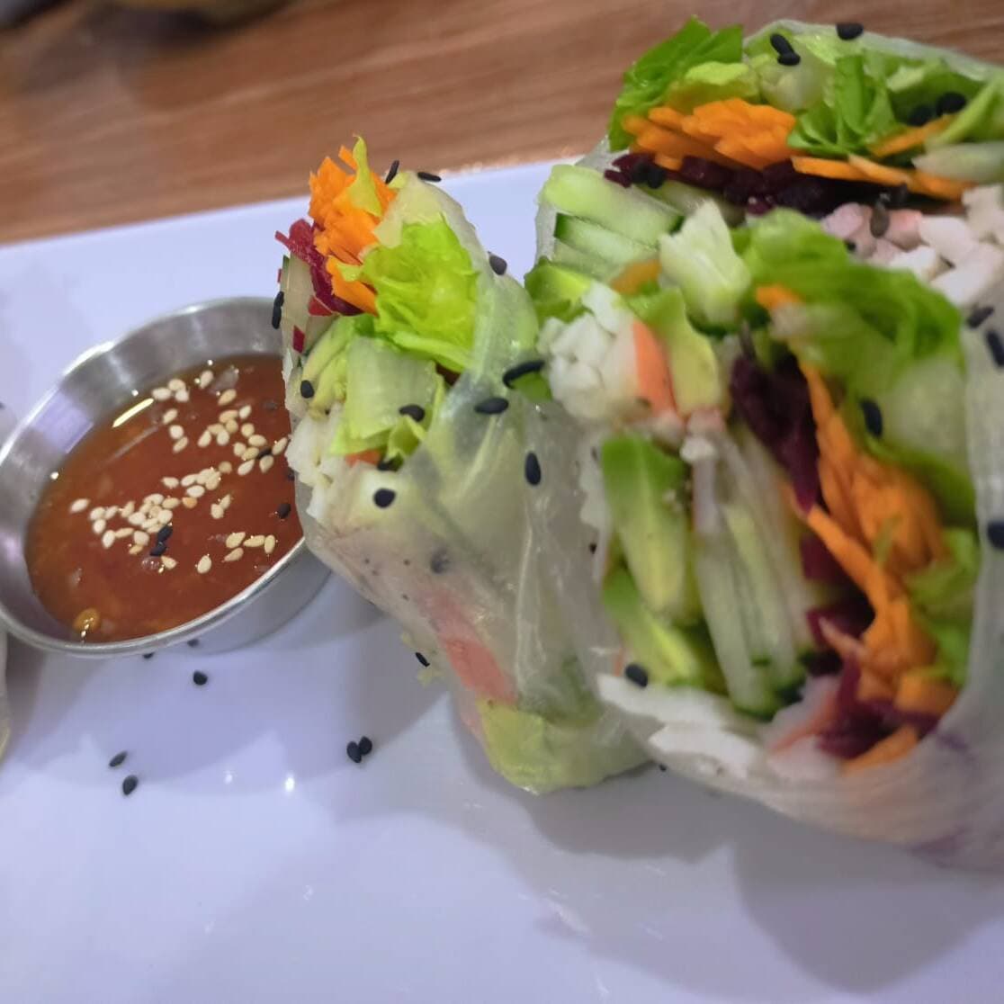 Rollitos Primavera con Surimi