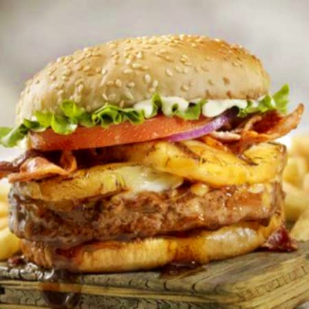Hamburguesa Hawaiana