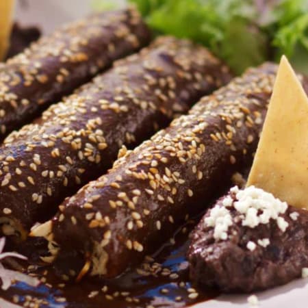 Enchiladas de Mole