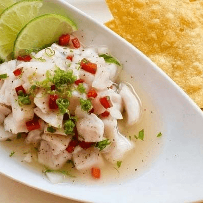 Ceviche con Doraditas