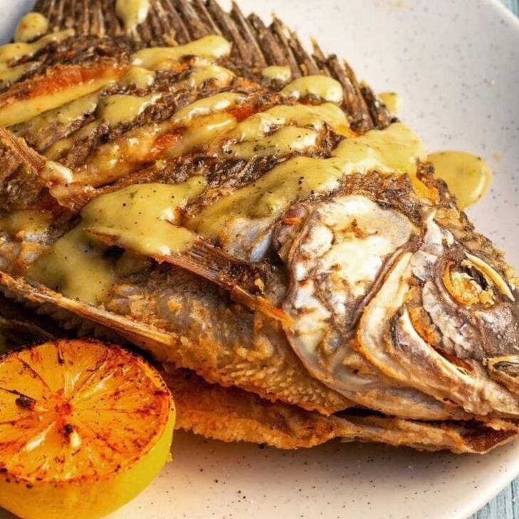 Mojarra al Mojo de Ajo