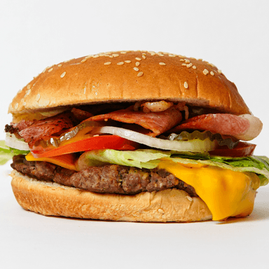 Hamburguesa con Tocino
