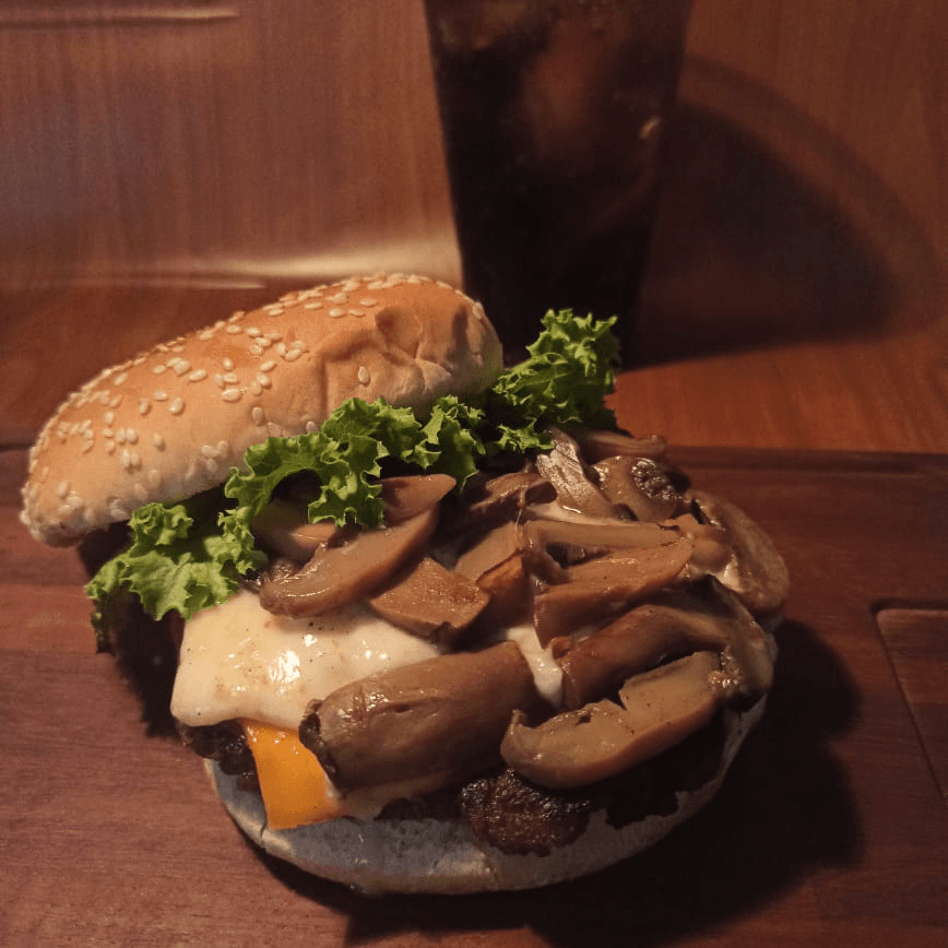 Hamburguesa de Champiñón
