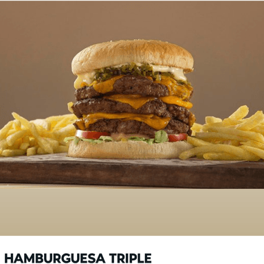 Hamburguesa Triple