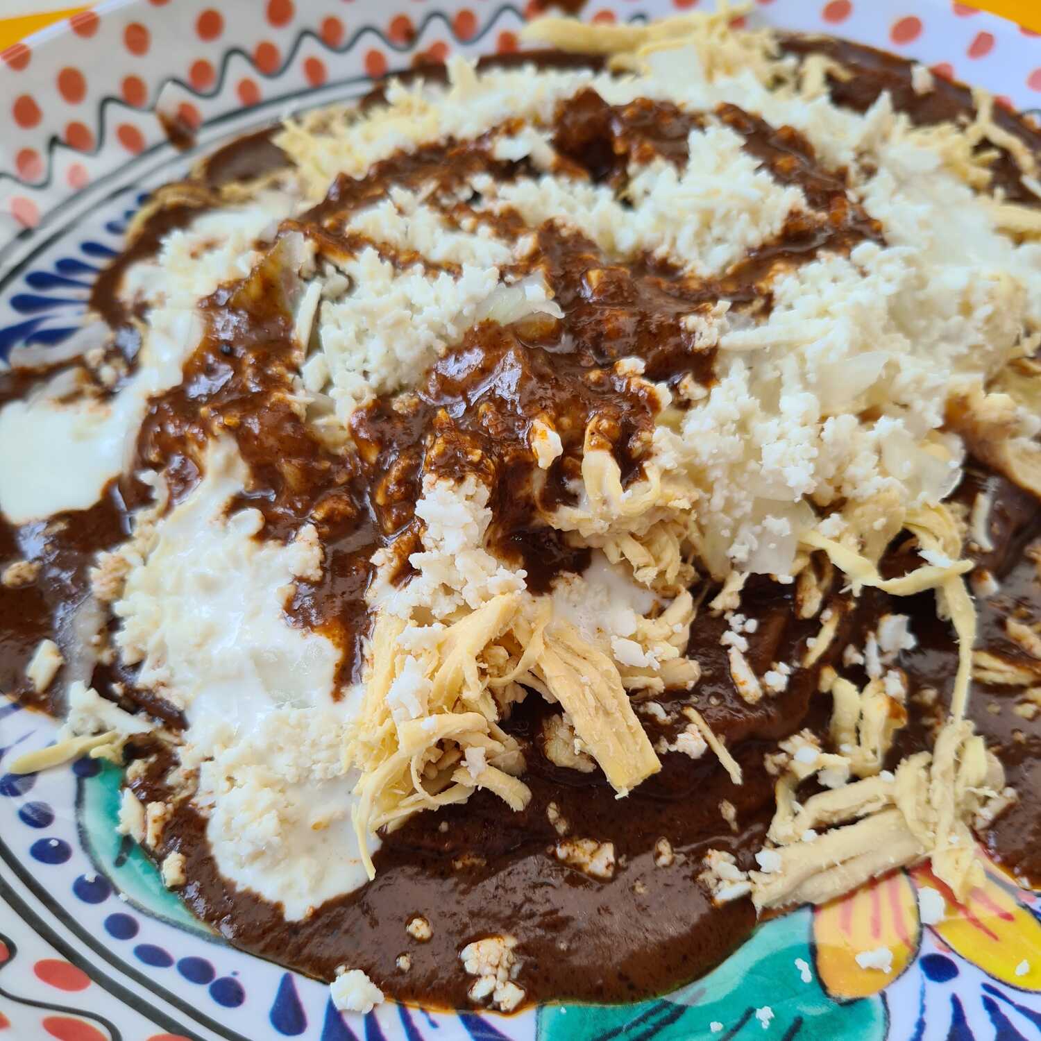 Orden de Enchiladas con Pollo 🐔