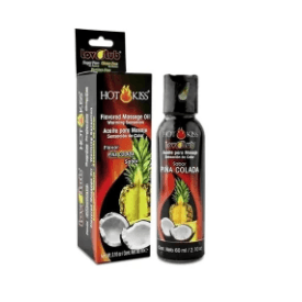 LOVLUB HOT KISS ACEITE MASAJE PIÑA COLADA