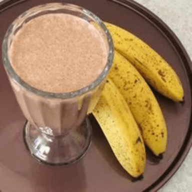 Licuado de Chocomilk con plátano 1/2 litro