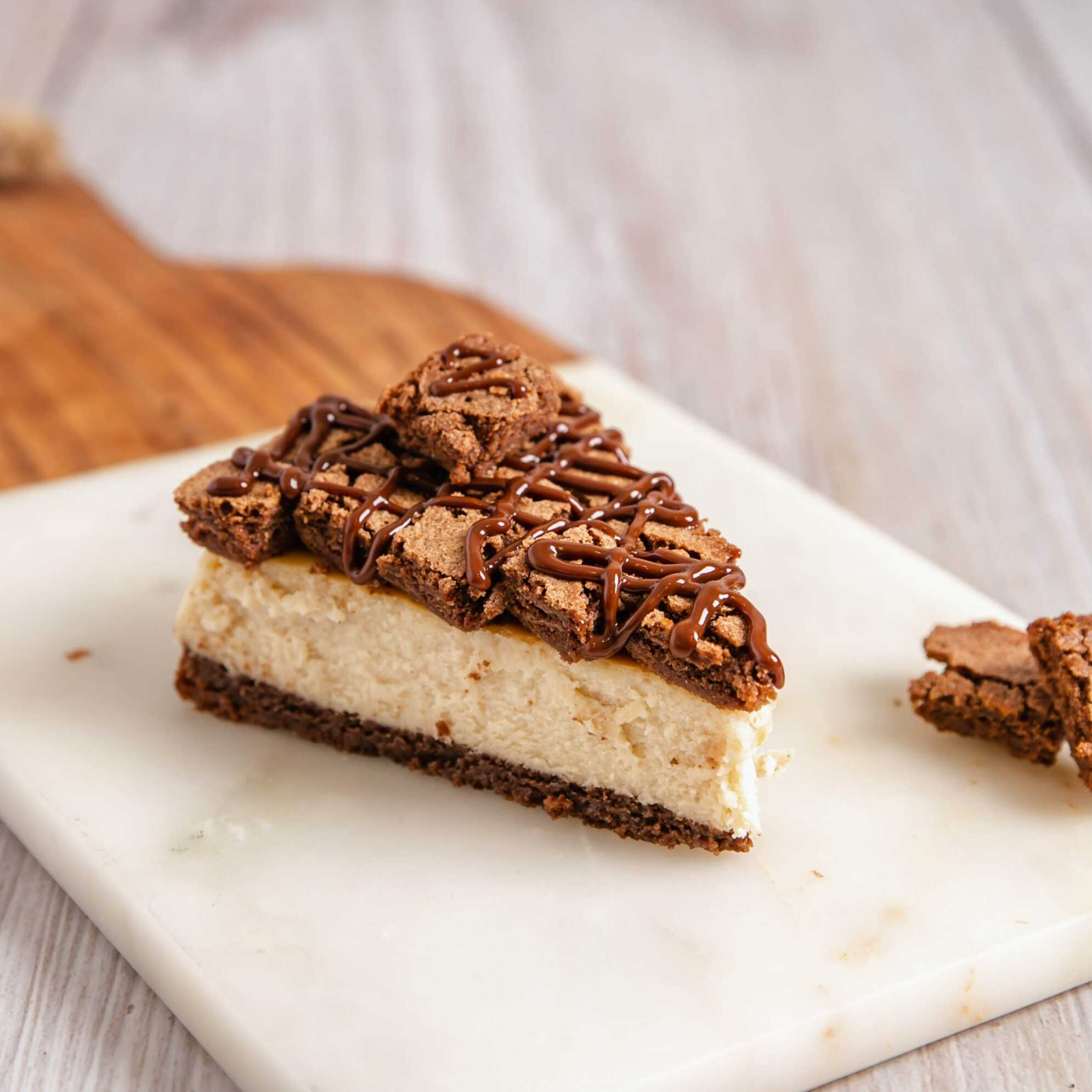 NY Cheesecake de Brownie