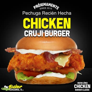 chicken Cruji Burguer