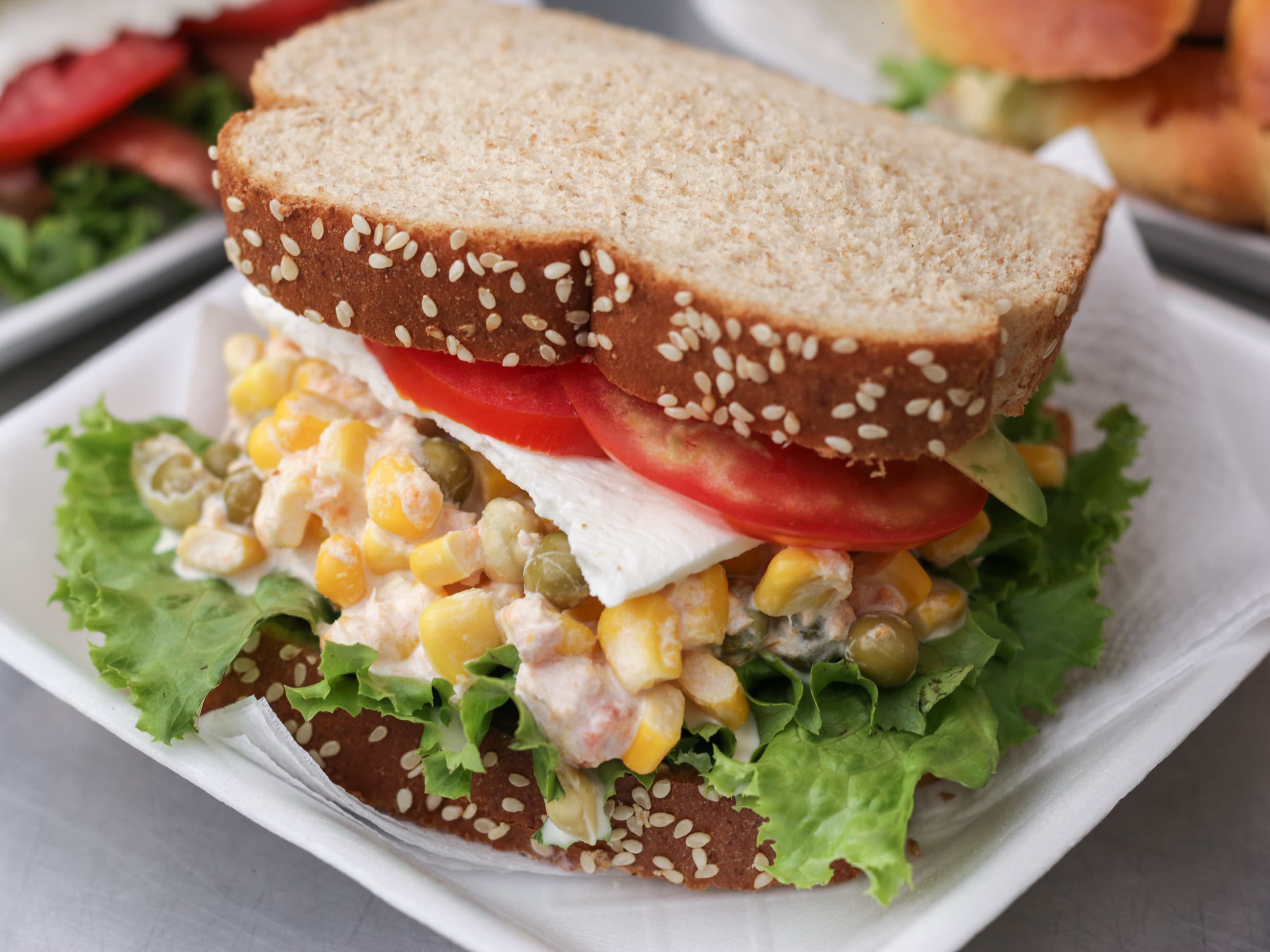 Sándwich de Ensalada de Atún