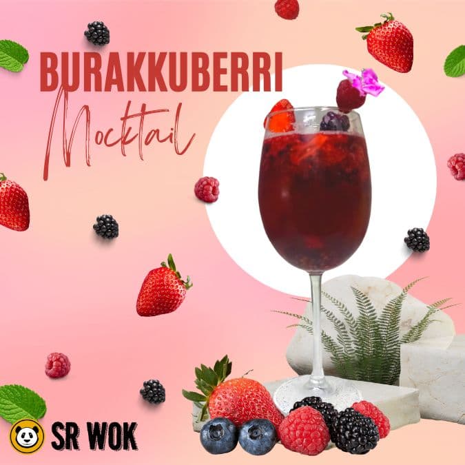 Mocktail Burakkuberi (Frutos Rojos)