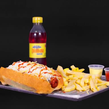 Perro Caliente Ranchero*1 + Gaseosa + Francesa