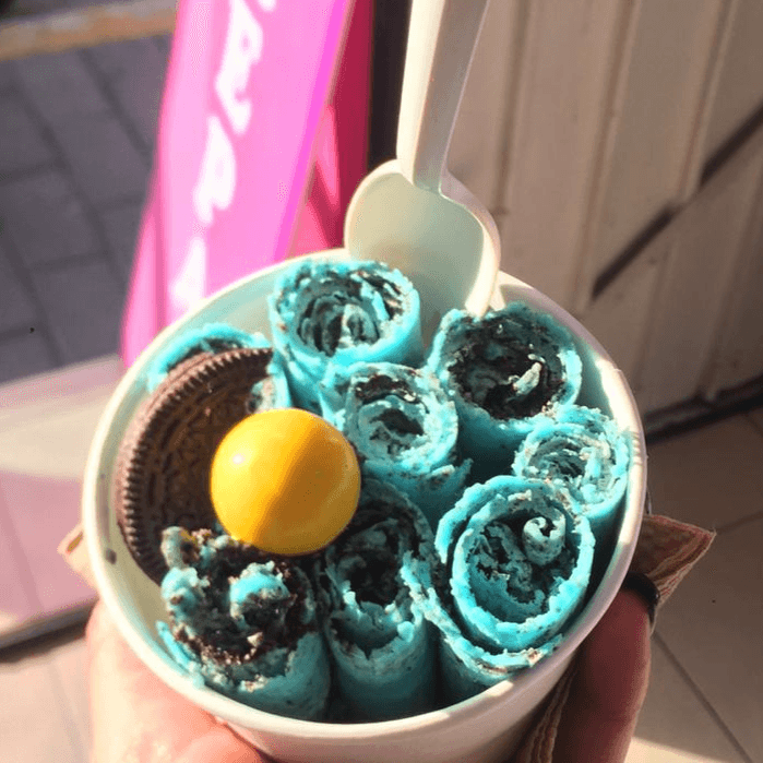 Helado de Chicle & OREO 💙🖤 Cremoso