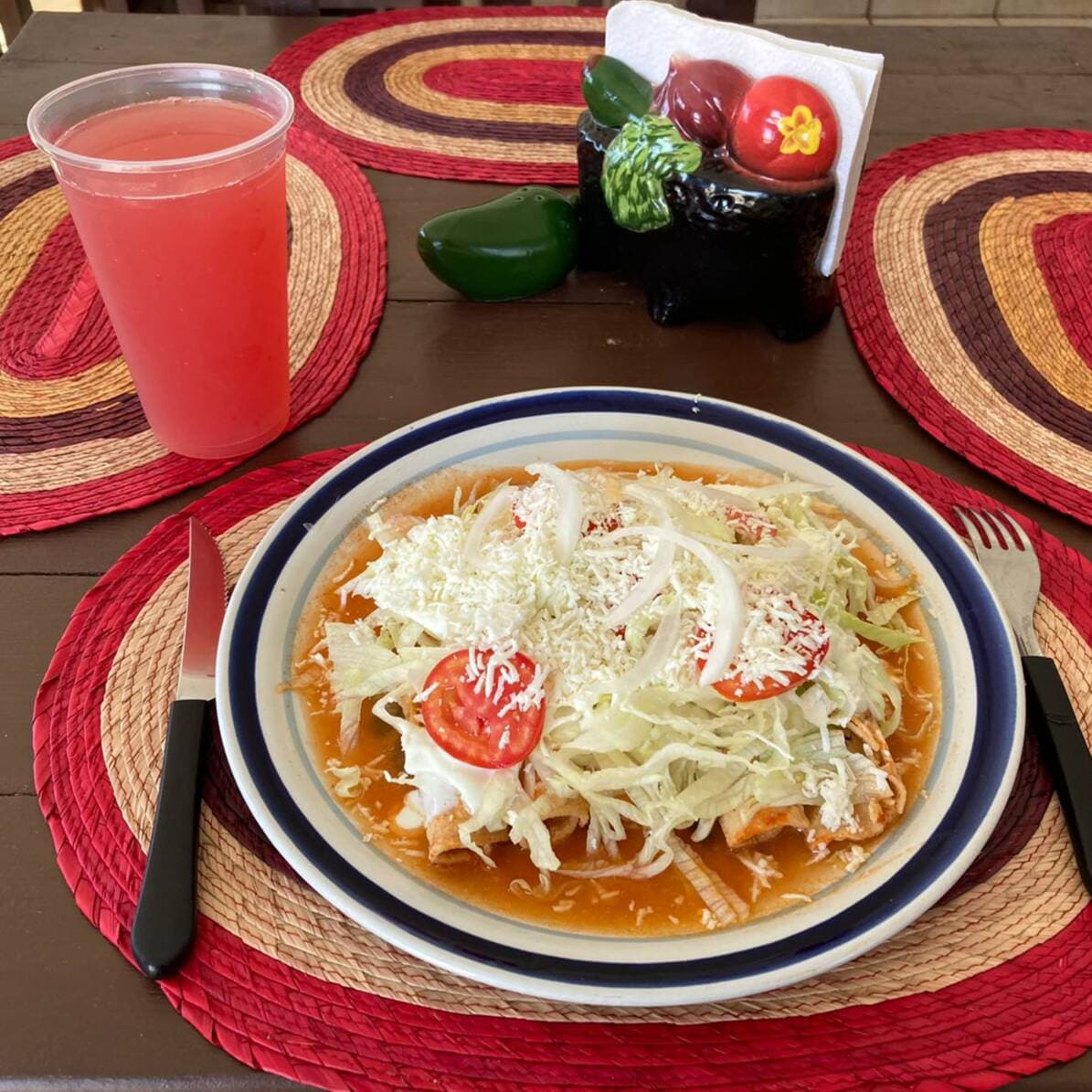 Enchiladas Verdes o rojas