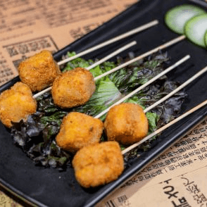 Kushiage de Pollo