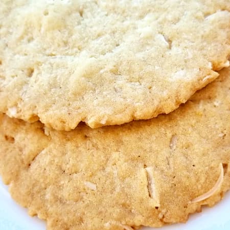 Galletas de coco 2 piezas