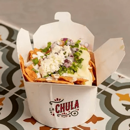 Chilaquiles Tradicional con Queso (Grande)