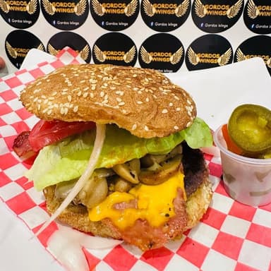 Hamburguesa de  Champiñones