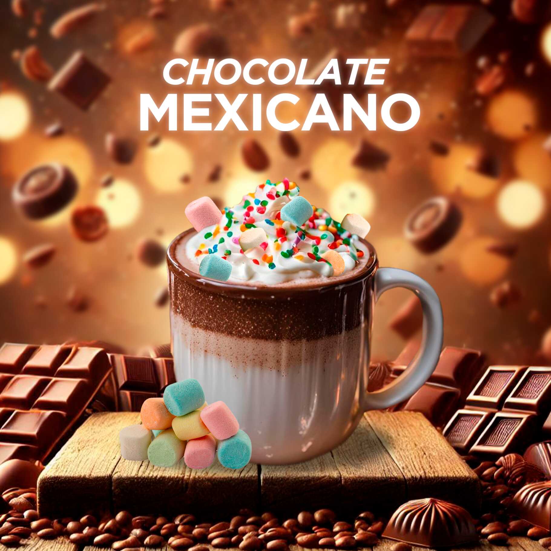 Chocolate con Bombón