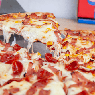 Pizza Mediana por Mitades