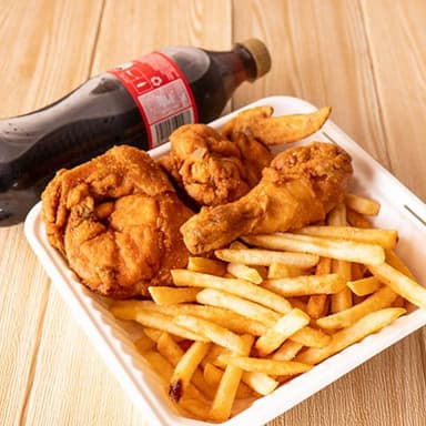 Combo 3 (3 piezas de pollo + gaseosa + papa frita)