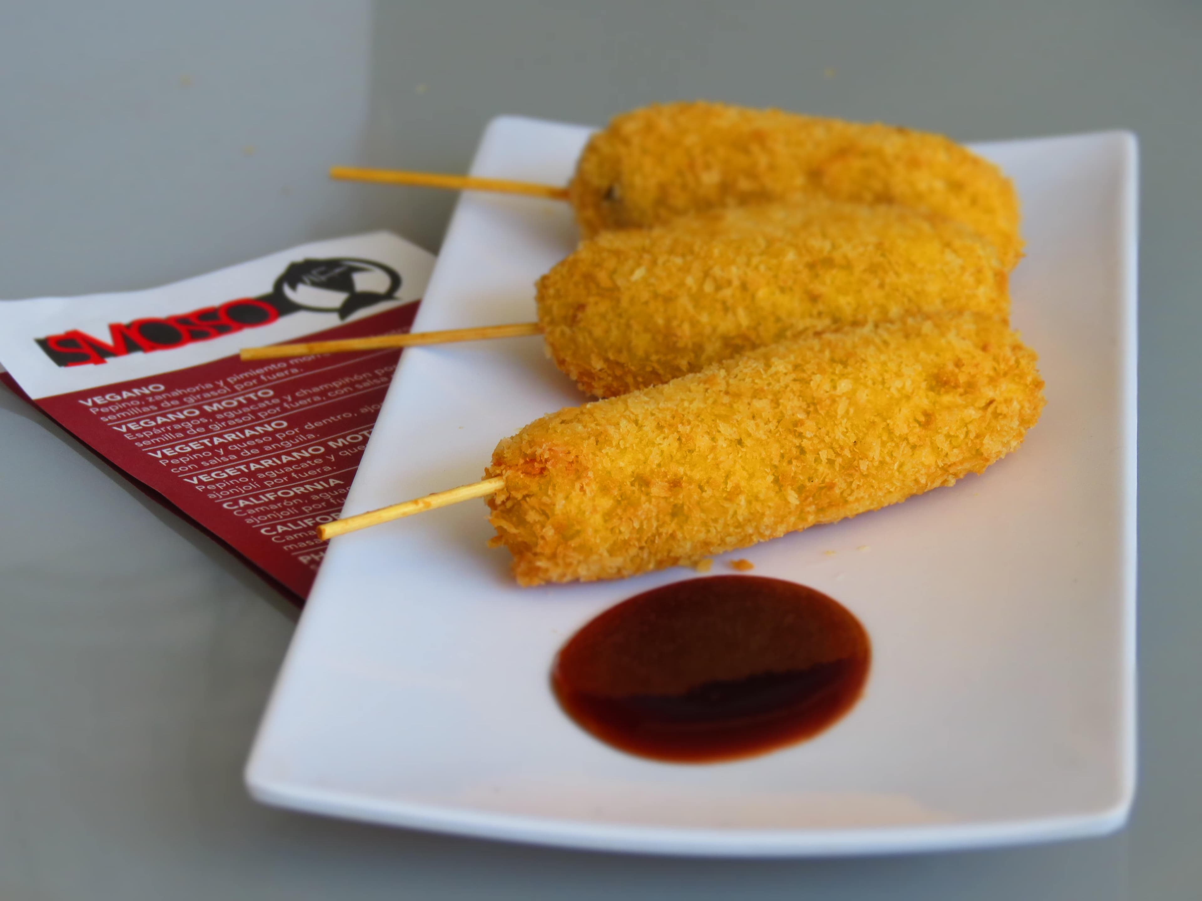 Kushiage con Queso