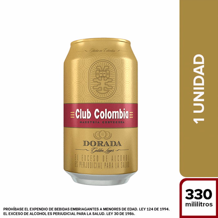 Club Colombia Lata 330 ml