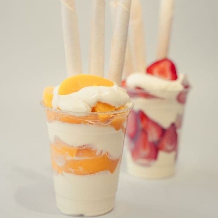 Duraznos Con Crema