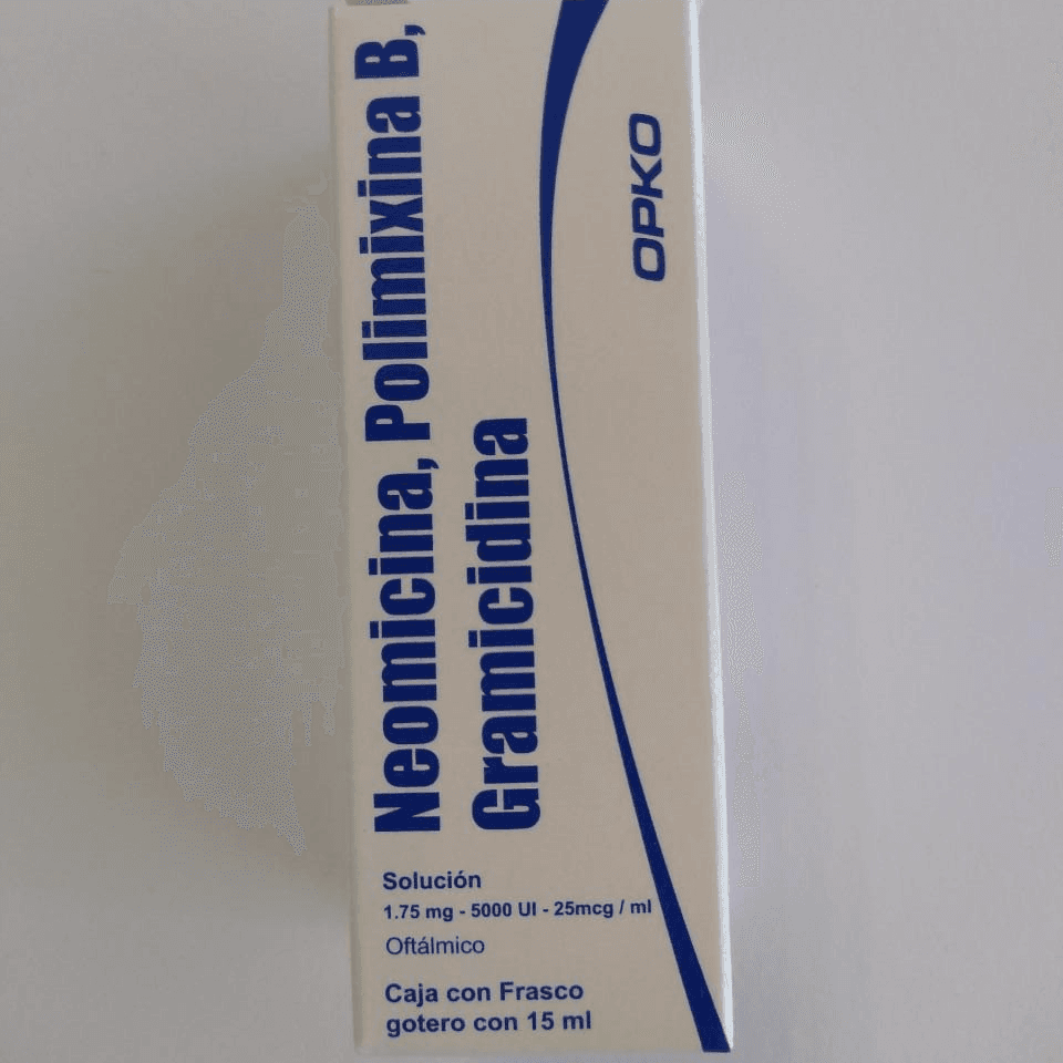 NEOMICINA POLIMIXINA B GRAMICIDINA GOTAS