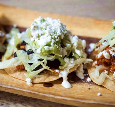 Tostada con Pollo
