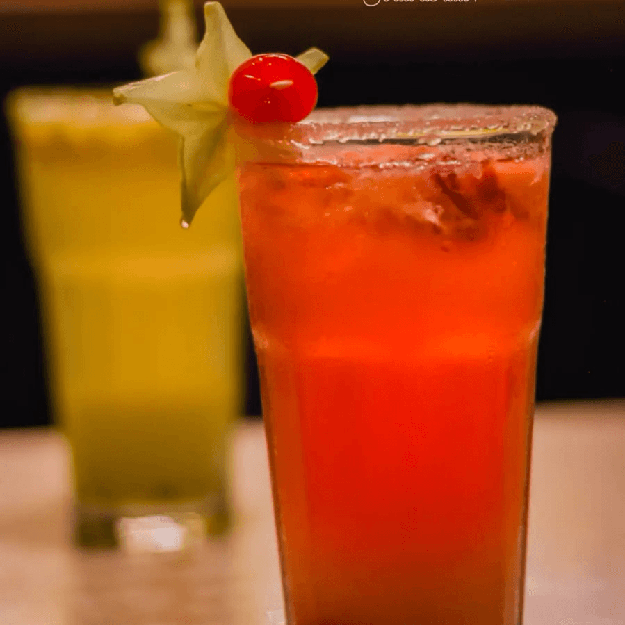 Soda de Frutos Rojos