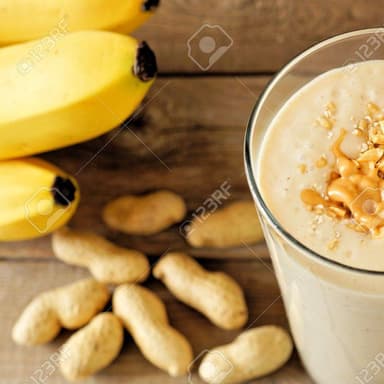 Licuado de Plátano con Cacahuate de 500 Ml