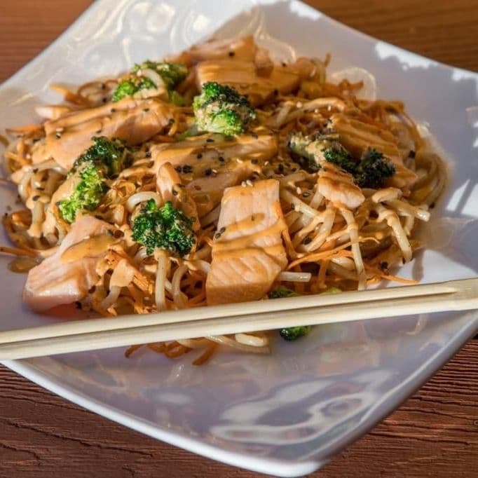 Pasta Undo con Salmon