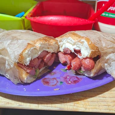 Torta Sencilla de Salchicha
