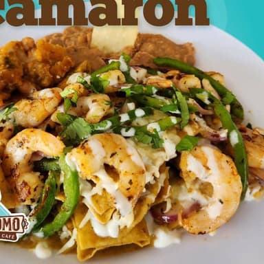 Chilaquiles Chipotle con Camaron