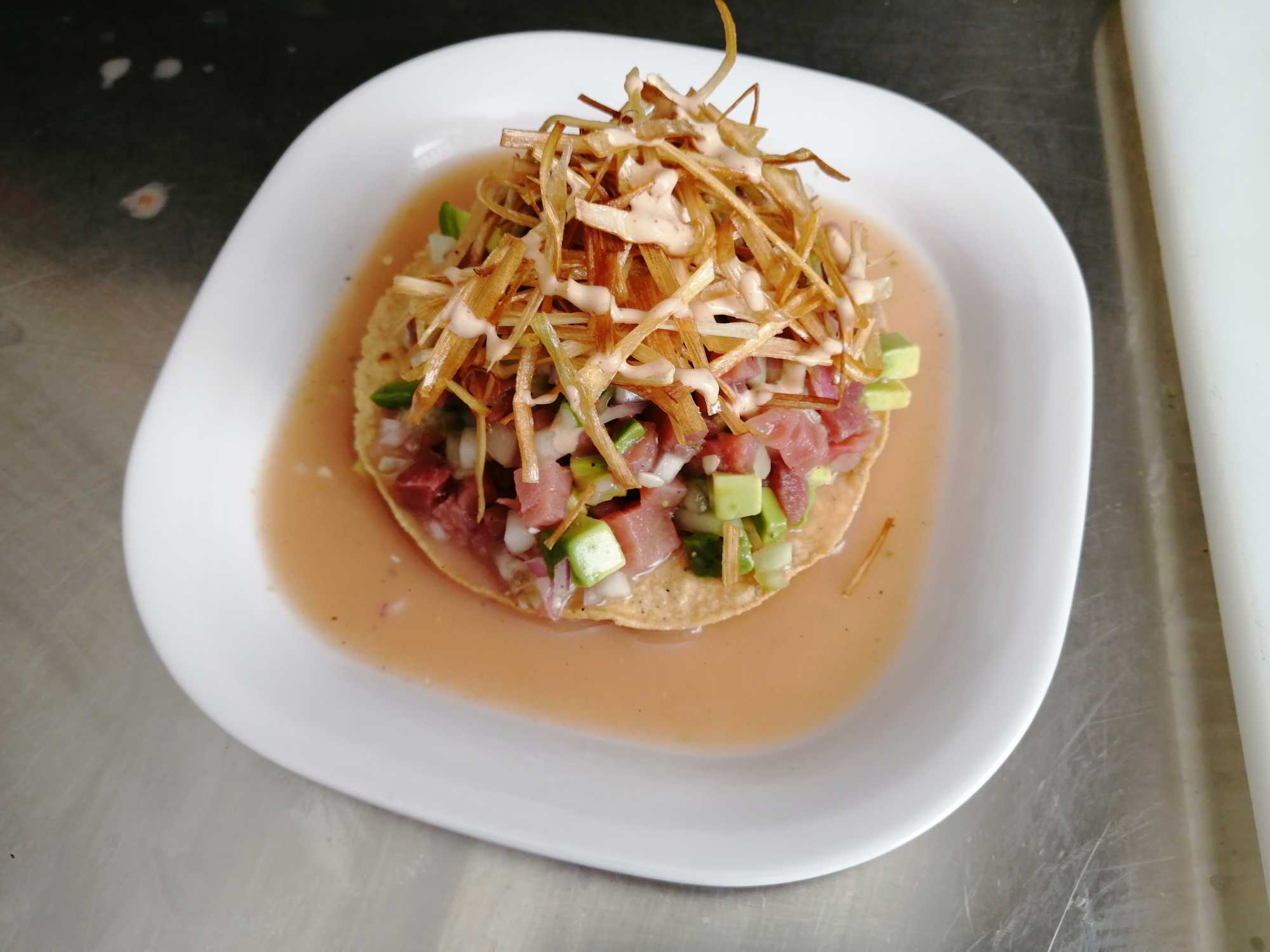TOSTADA AGUACHILE NEGRO CAM. COCIDO