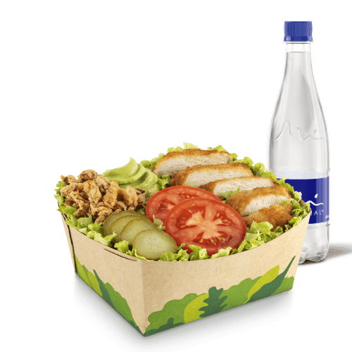 Ensalada Deli Fresh Pechuga de pollo con agua