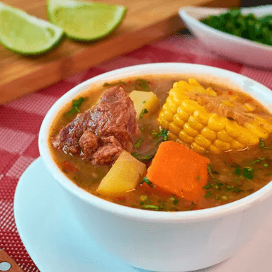 SOPA DE COSTILLA + BEBIDA