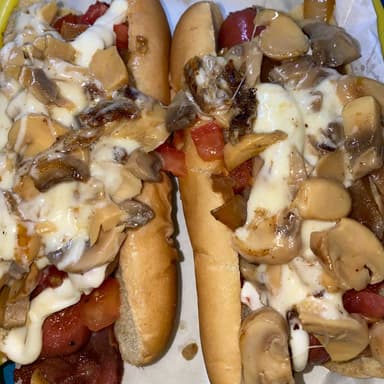 Hot-Dog Champiñones