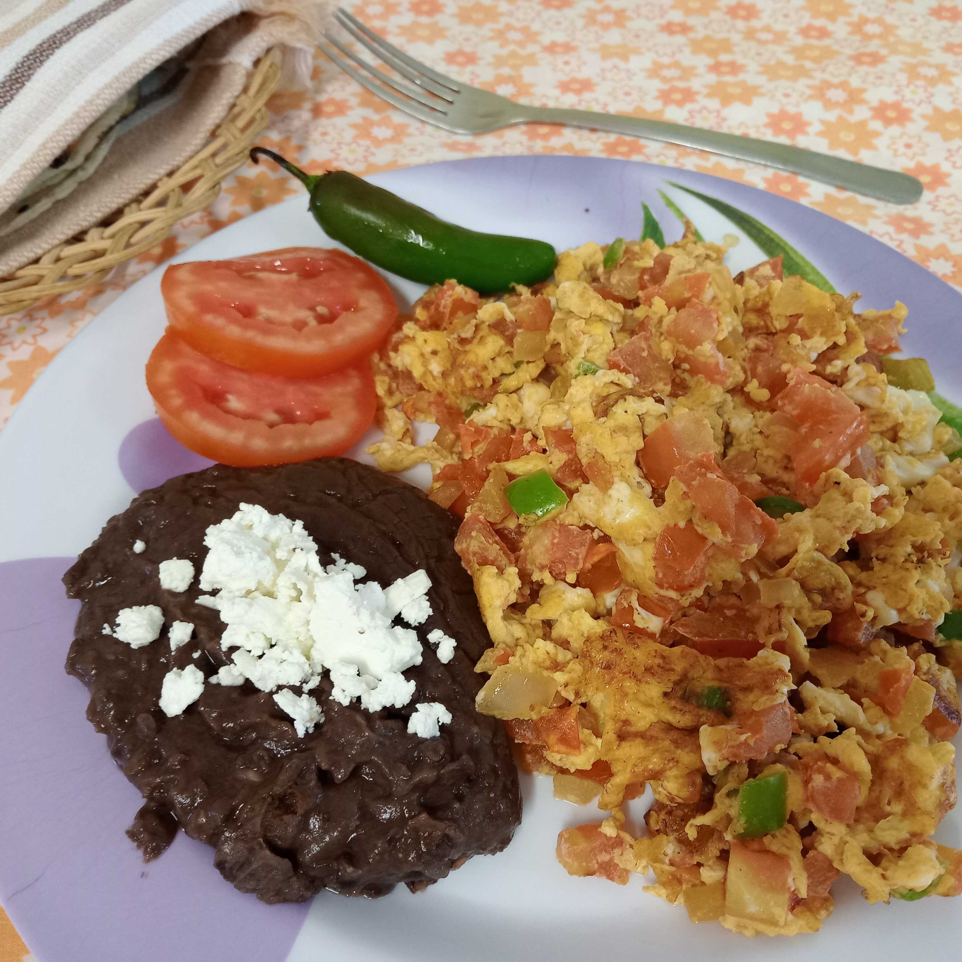 Huevos a la Mexicana