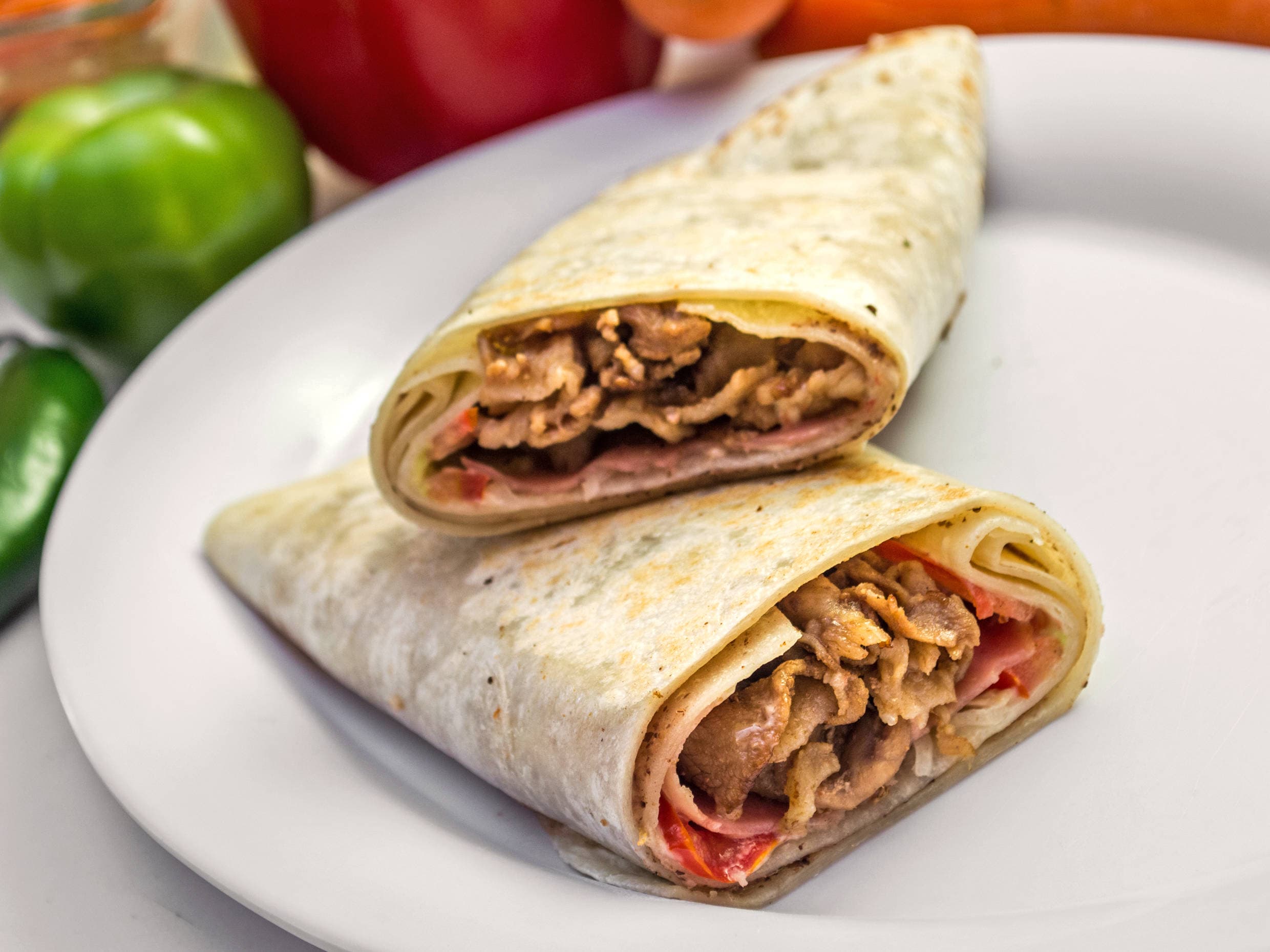 Burrito con Bistec