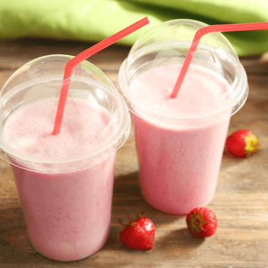 Malteada de Fresa