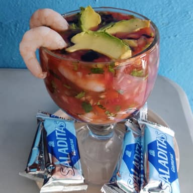 Coctel Grande Camaron con Pulpo