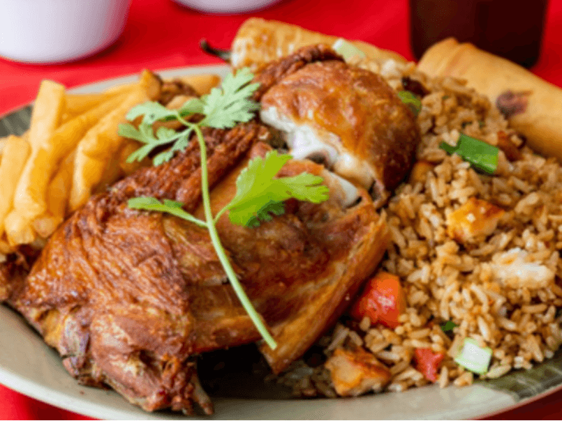 Combo Lunch de 🐔 Pollo Frito ➕ Pollo Cantones😋