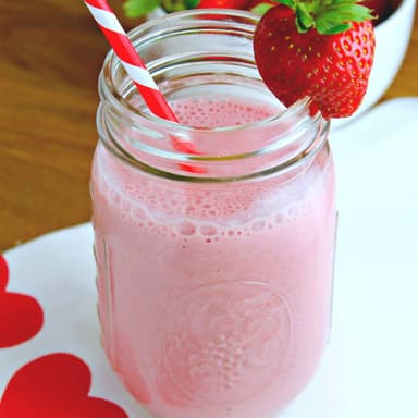 Licuado de Fresa Mañanero