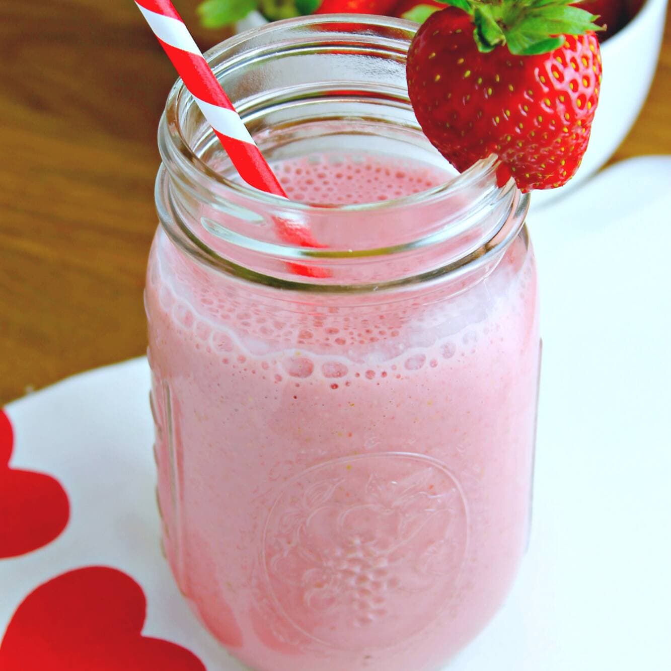 Licuado de Fresa Mañanero